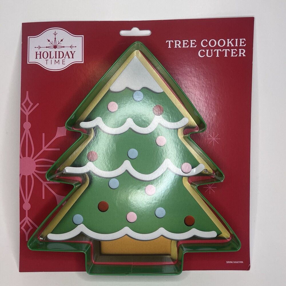 Holiday Time Jumbo Christmas Tree Cookie Cutter 8" - NEW ~ Offers Welcome!